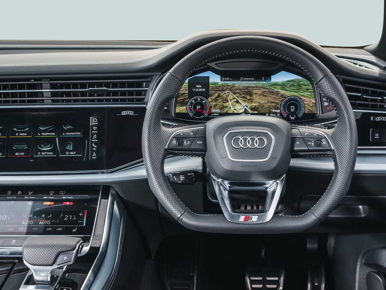Audi Q8 Back View