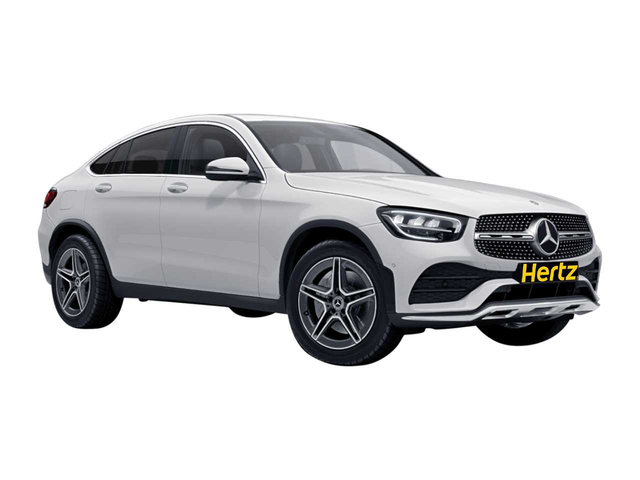 Mercedes Benz GLC 300 Coupe side front