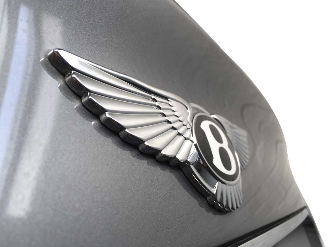 Bentley logo on car